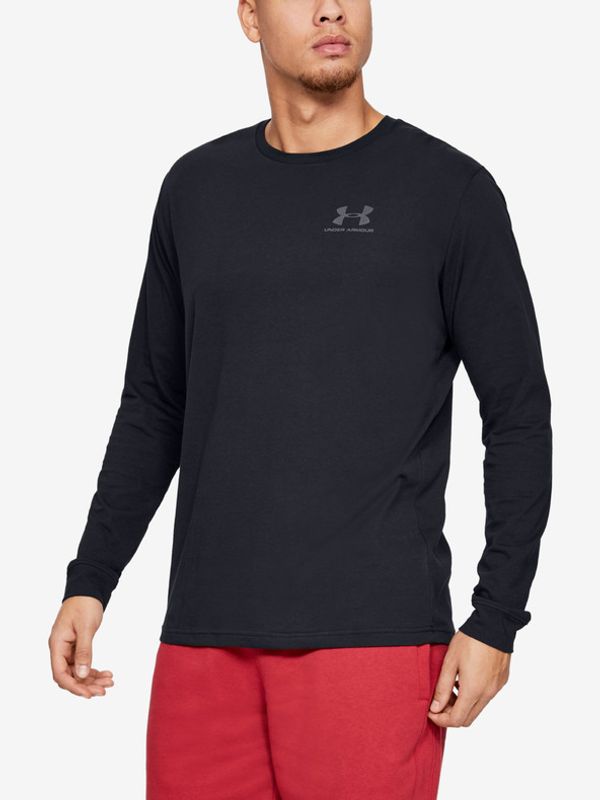 Under Armour Under Armour UA Sportstyle Left Chest LS Majica crna