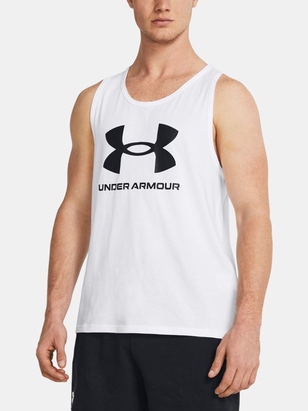 Under Armour Under Armour UA Sportstyle Logo Majica bez rukava bijela