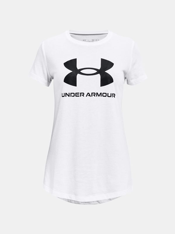 Under Armour Under Armour UA Sportstyle Logo SS Majica dječja bijela