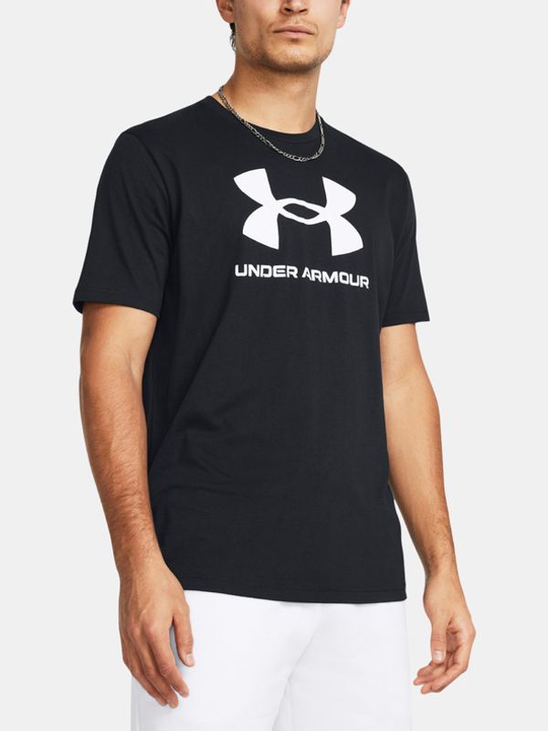 Under Armour Under Armour UA Sportstyle Logo Update SS Majica crna