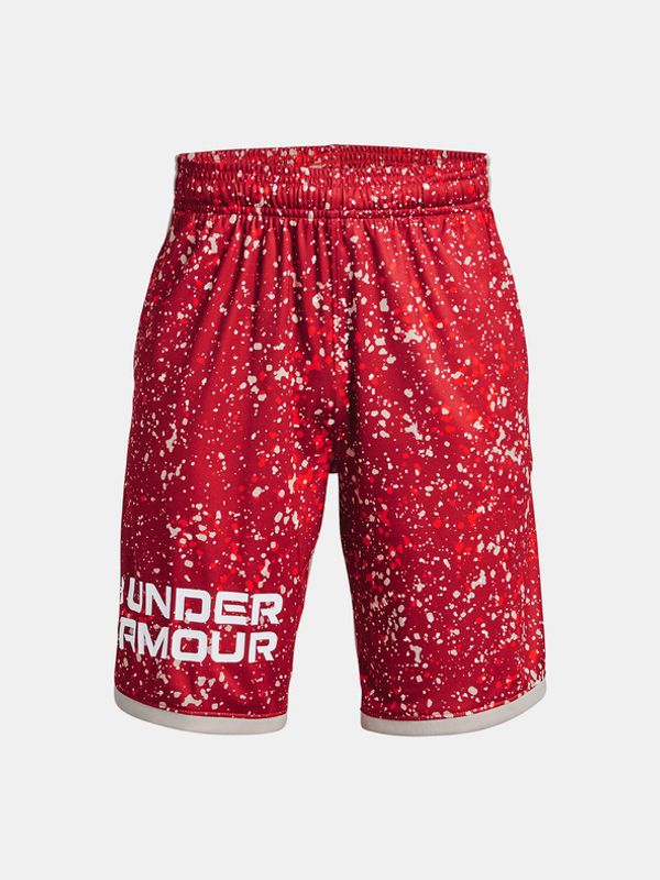 Under Armour Under Armour UA Stunt 3.0 Plus Kratke hlače dječje crvena