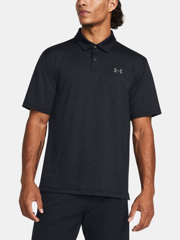 Under Armour Under Armour UA T2G Printed Polo majica crna