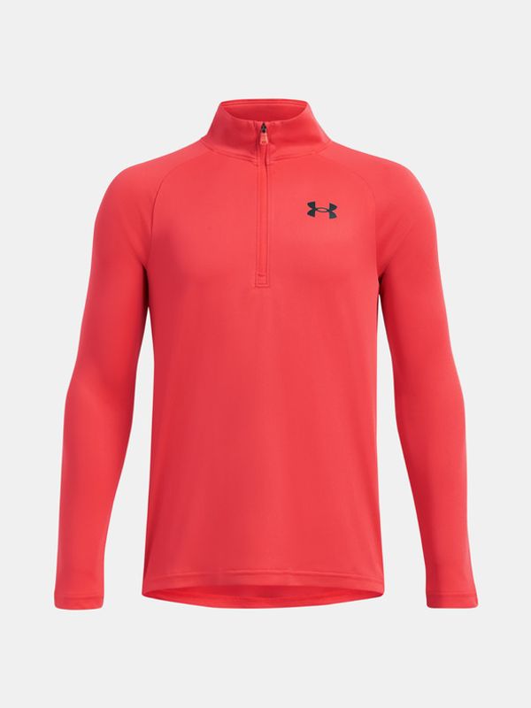 Under Armour Under Armour UA Tech 2.0 1/2 Zip Majica dječja crvena