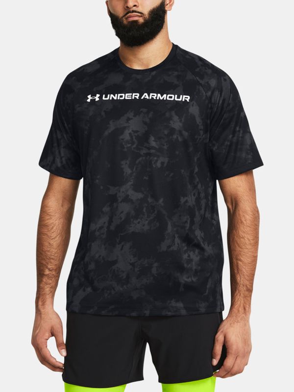 Under Armour Under Armour UA Tech Abc Camo SS Majica crna