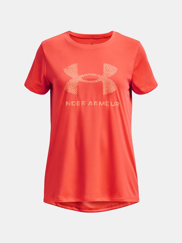 Under Armour Under Armour UA Tech Print BL SSC Majica dječja narančasta