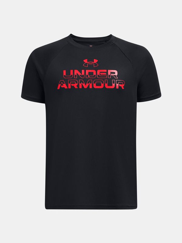 Under Armour Under Armour UA Tech Split Wordmark SS Majica crna