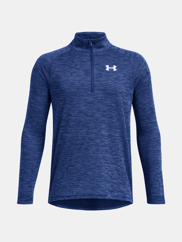 Under Armour Under Armour UA Tech Textured 1/2 Zip Majica dječja plava