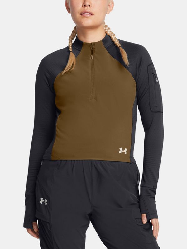 Under Armour Under Armour UA Trail Run Half Zip Majica siva