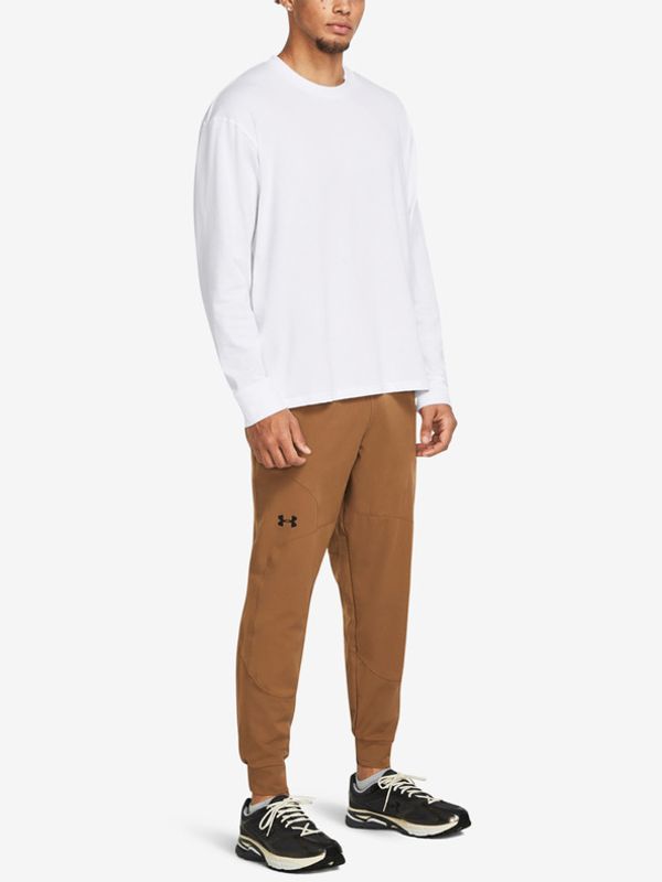 Under Armour Under Armour UA Unstoppable Donji dio trenirke smeđa