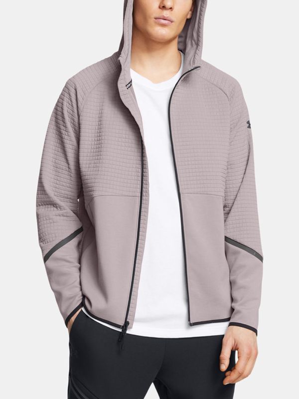 Under Armour Under Armour UA Unstoppable Flc Grid FZ Majica dugih rukava siva