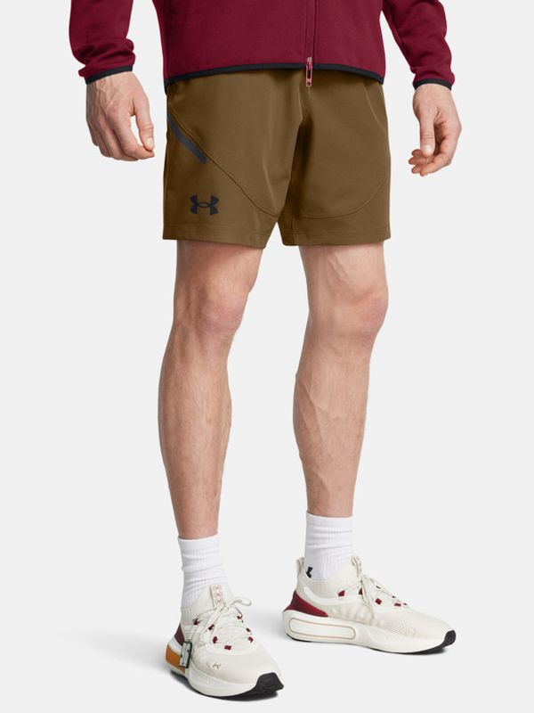 Under Armour Under Armour UA Unstoppable Kratke hlače smeđa