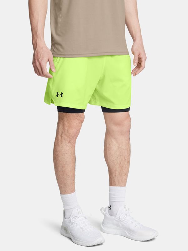 Under Armour Under Armour UA Vanish Woven 2in1 Kratke hlače zelena
