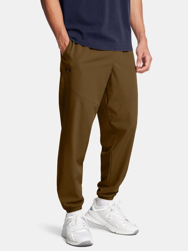 Under Armour Under Armour UA Vibe Woven Donji dio trenirke smeđa