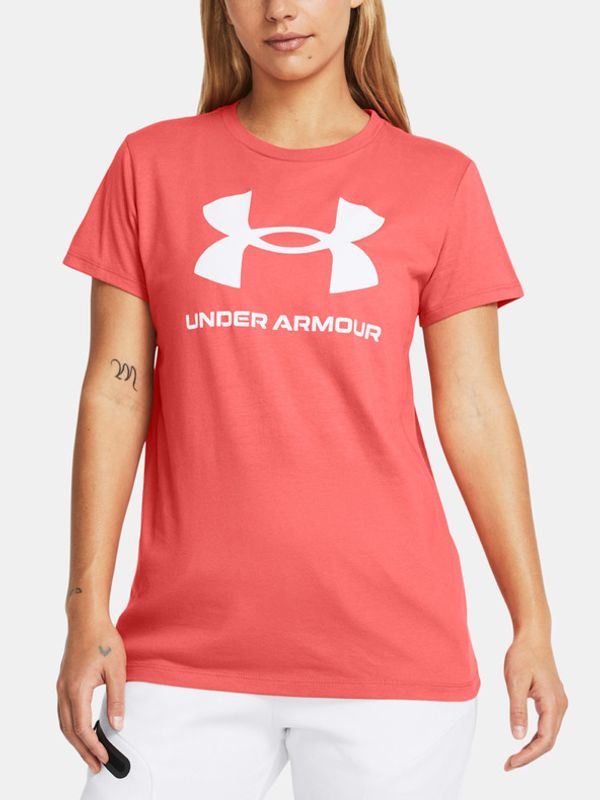 Under Armour Under Armour UA W Sportstyle Logo SS Majica crvena
