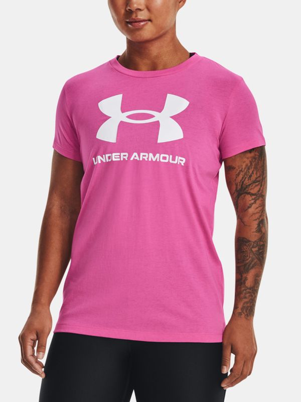 Under Armour Under Armour UA W Sportstyle Logo SS Majica ružičasta