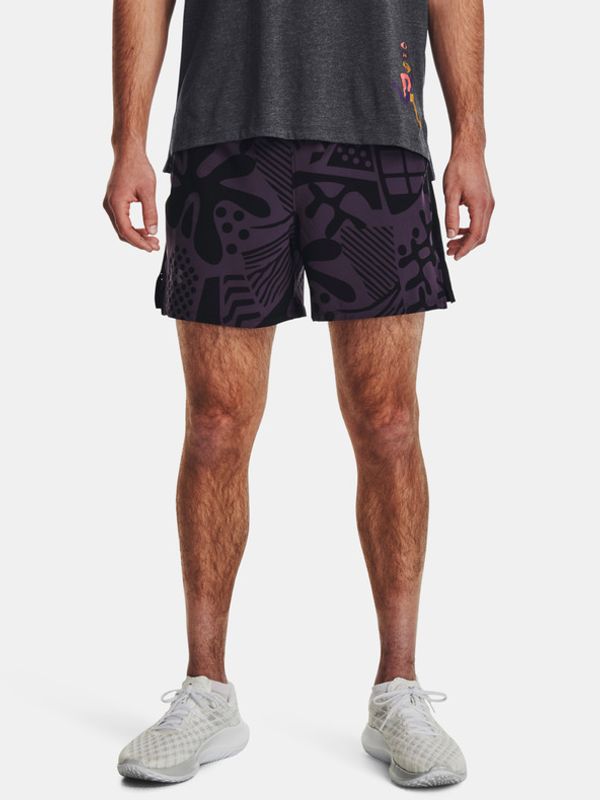 Under Armour Under Armour UA We Run In Peace Kratke hlače crna