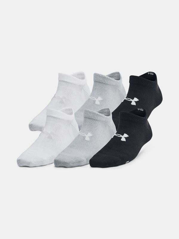 Under Armour Under Armour UA Yth Essential No Show Čarape 6 pari dječjih crna