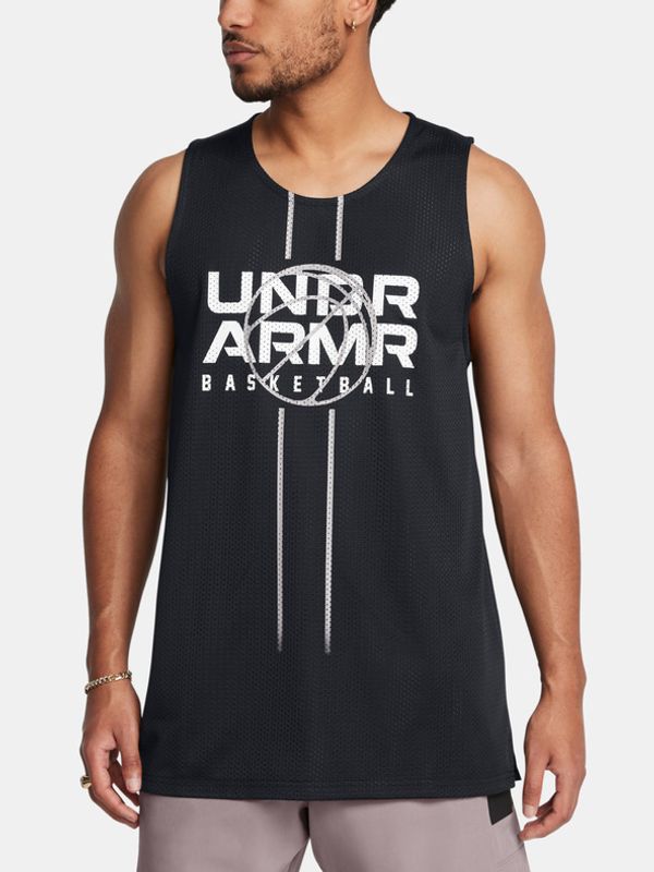 Under Armour Under Armour UA Zone Reversible Jsy Majica bez rukava crna