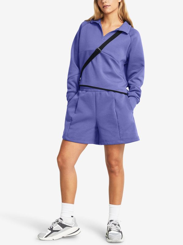 Under Armour Under Armour Unstoppable Flc Pltd Šorcevi ljubičasta