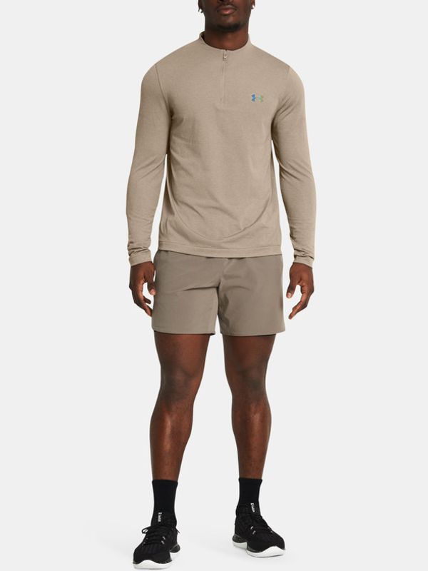 Under Armour Under Armour Vanish Elite Seamless 1/4 Zip Majica smeđa