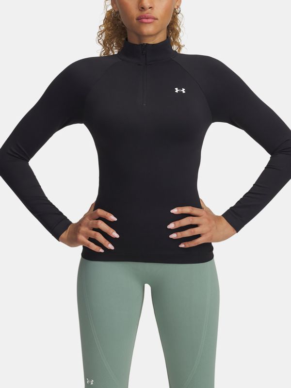 Under Armour Under Armour Vanish Seamless 1/4 Zip Majica crna