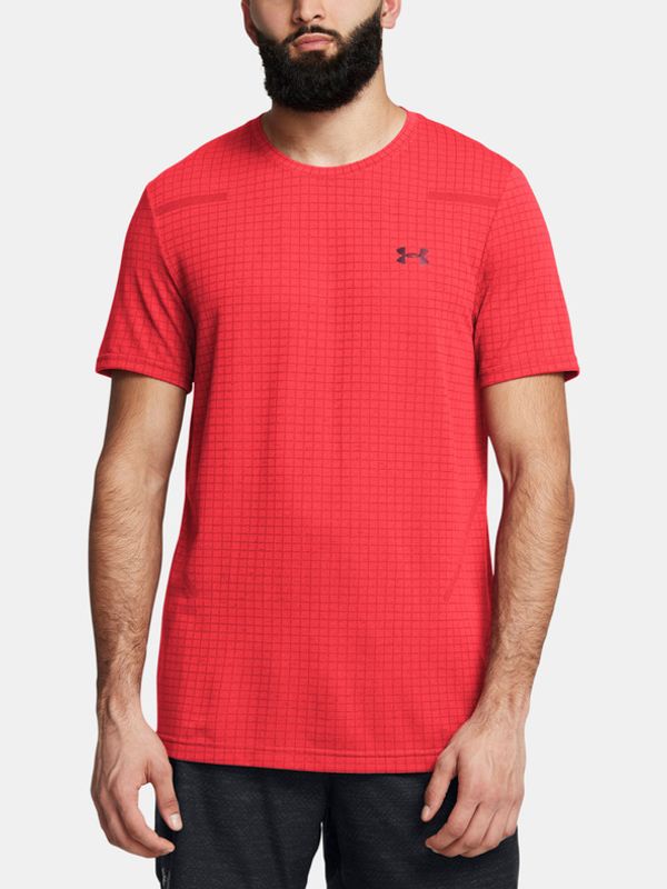 Under Armour Under Armour Vanish Seamless Grid SS Majica crvena
