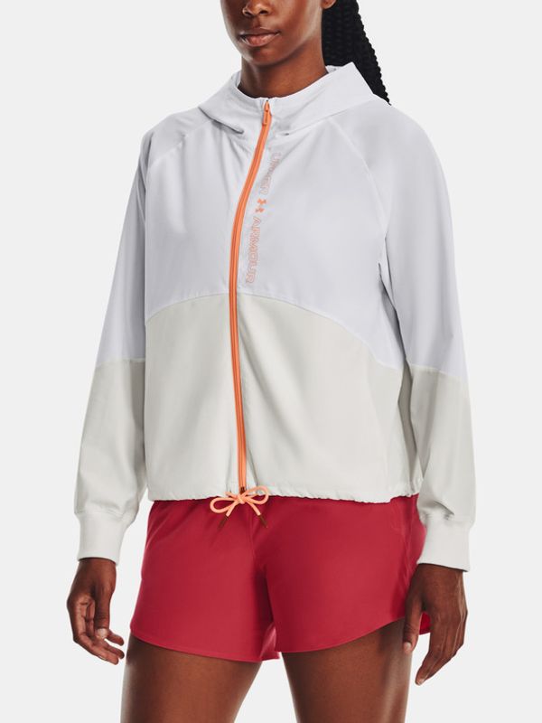 Under Armour Under Armour Woven FZ Jacket-WHT Jakna bijela