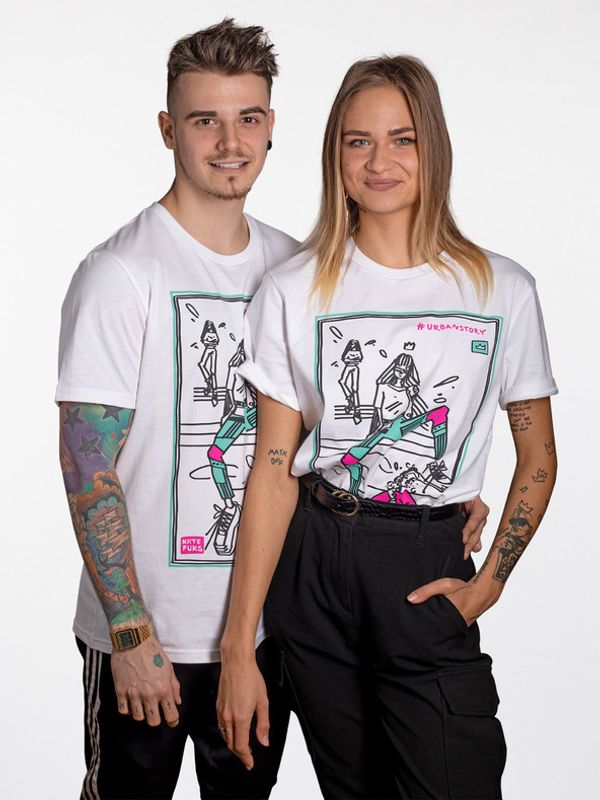 UrbanStory UrbanStory Majica bijela