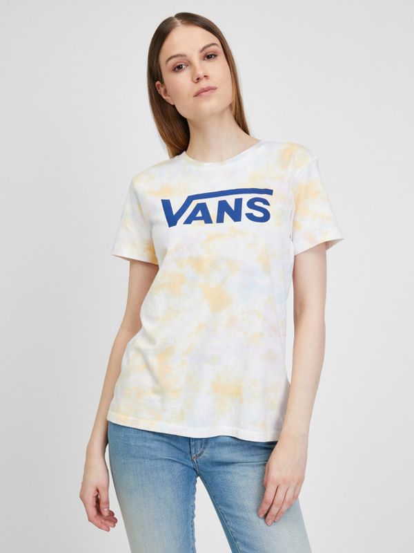 Vans Vans Logo Wash Crew Majica bijela