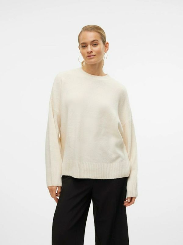 Vero Moda Vero Moda Boom Džemper bež