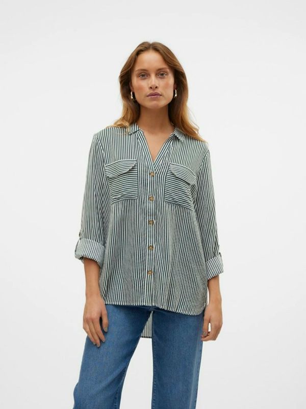 Vero Moda Vero Moda Bumpy Košulja zelena