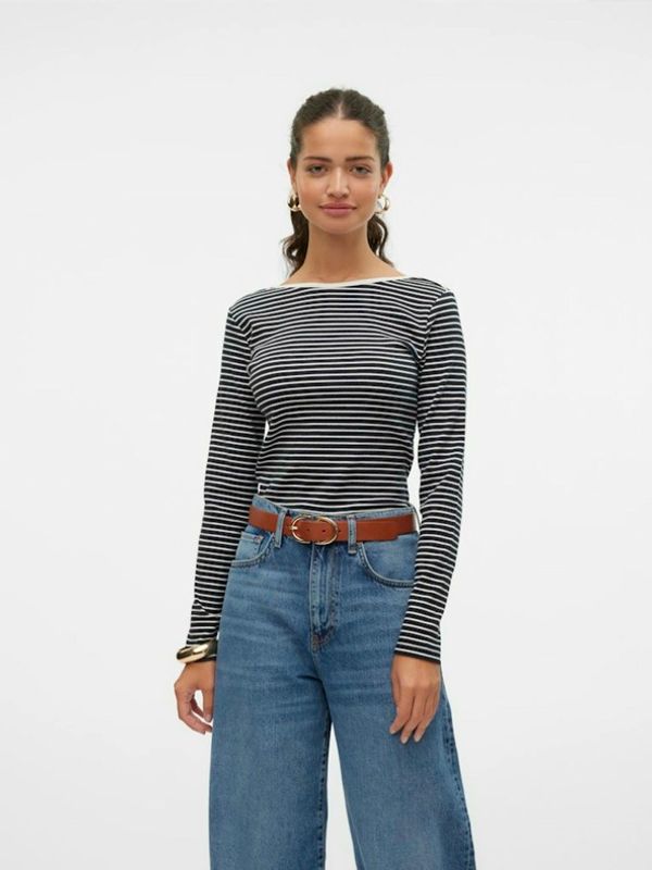 Vero Moda Vero Moda Chloe Majica crna