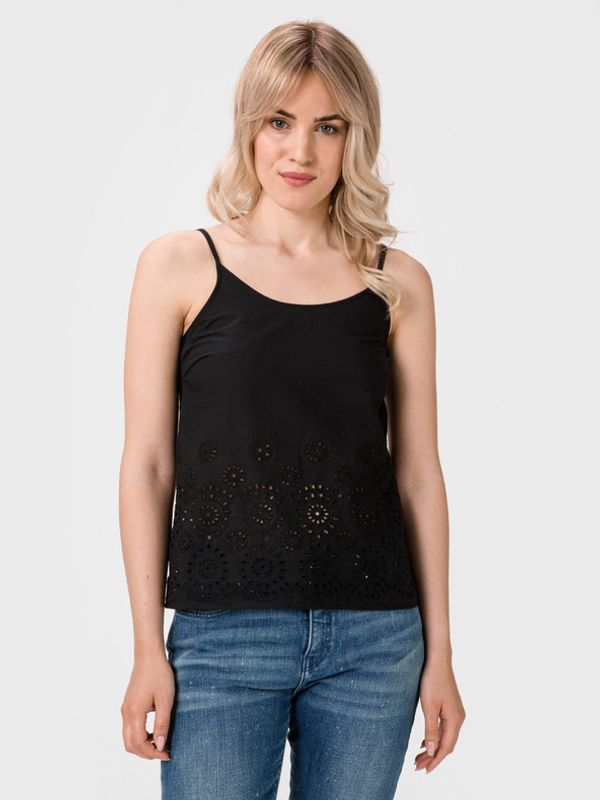 Vero Moda Vero Moda Halo Majica bez rukava crna