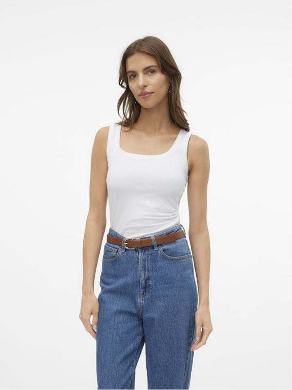 Vero Moda Vero Moda Lulu Majica bez rukava bijela