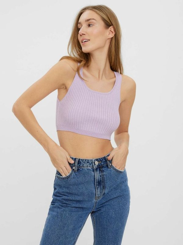 Vero Moda Vero Moda Majica bez rukava ljubičasta