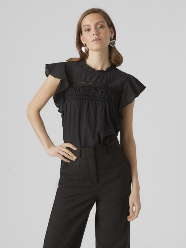 Vero Moda Vero Moda Trine Bluza crna