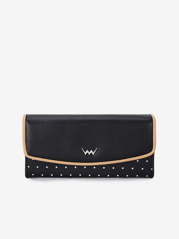 Vuch Vuch Alfio Dotty Black Novčanik crna