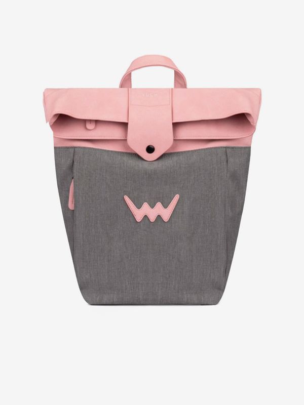 Vuch Vuch Dammit Pink Ruksak siva