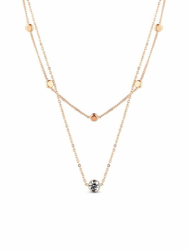 Vuch Vuch Elista Rose Gold Ogrlica zlatna