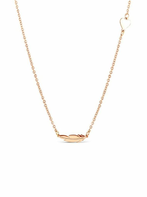 Vuch Vuch Joceline Rose Gold Ogrlica zlatna