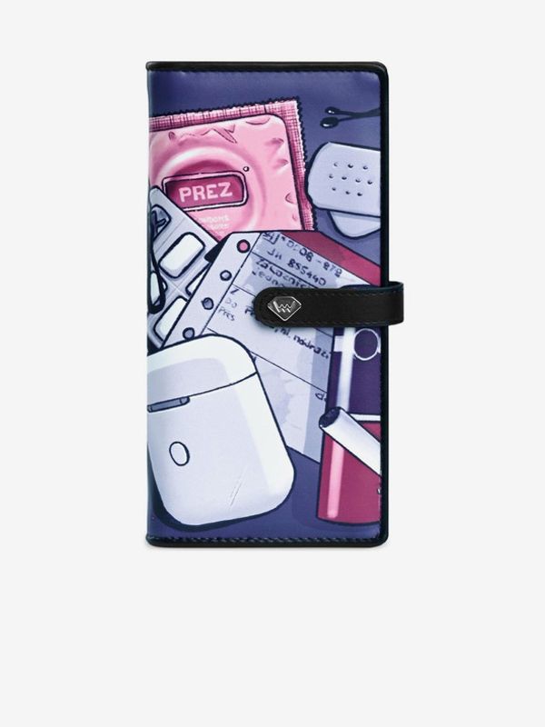 Vuch Vuch Messy Novčanik plava