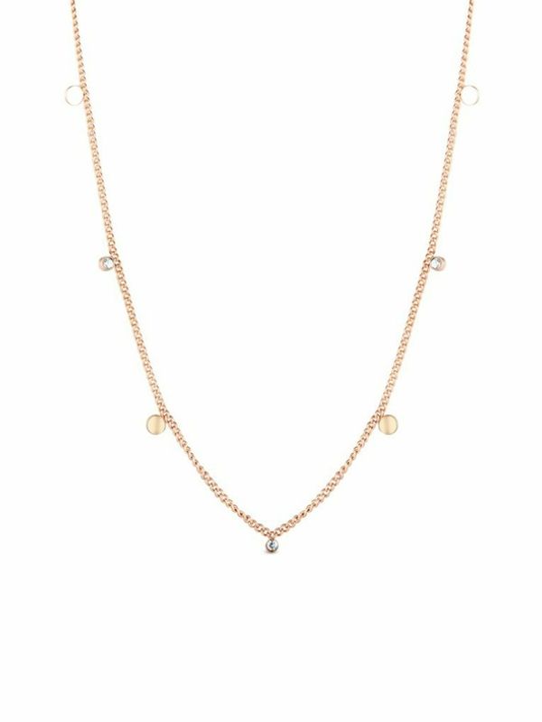 Vuch Vuch Saria Rose Gold Ogrlica zlatna