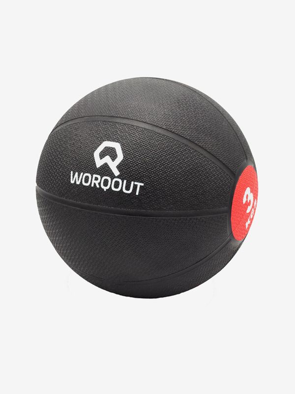 Worqout Worqout Medicine Ball Medicinbal crna