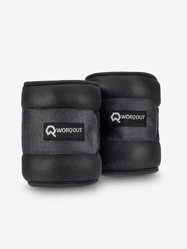Worqout Worqout Wrist and Ankle Weight 2,3 Težina zapešća i gležnja crna