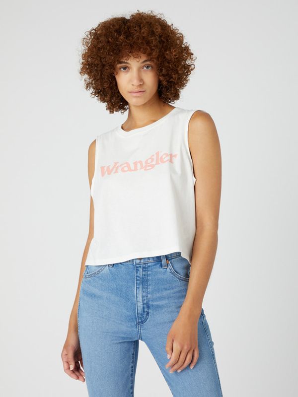Wrangler Wrangler Majica bez rukava bijela