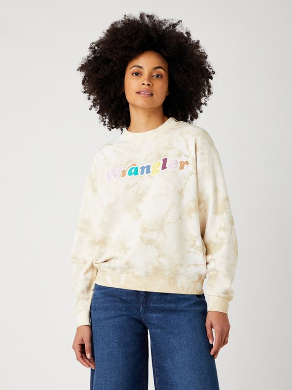 Wrangler Wrangler Retro Majica dugih rukava bež