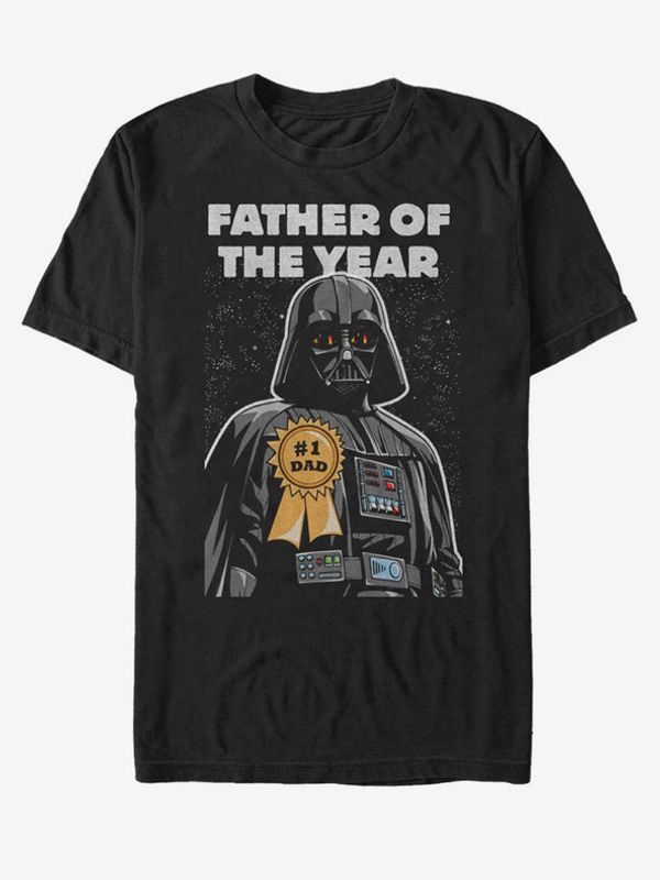 ZOOT.Fan ZOOT.Fan Darth Vader Father Of The Year Majica crna