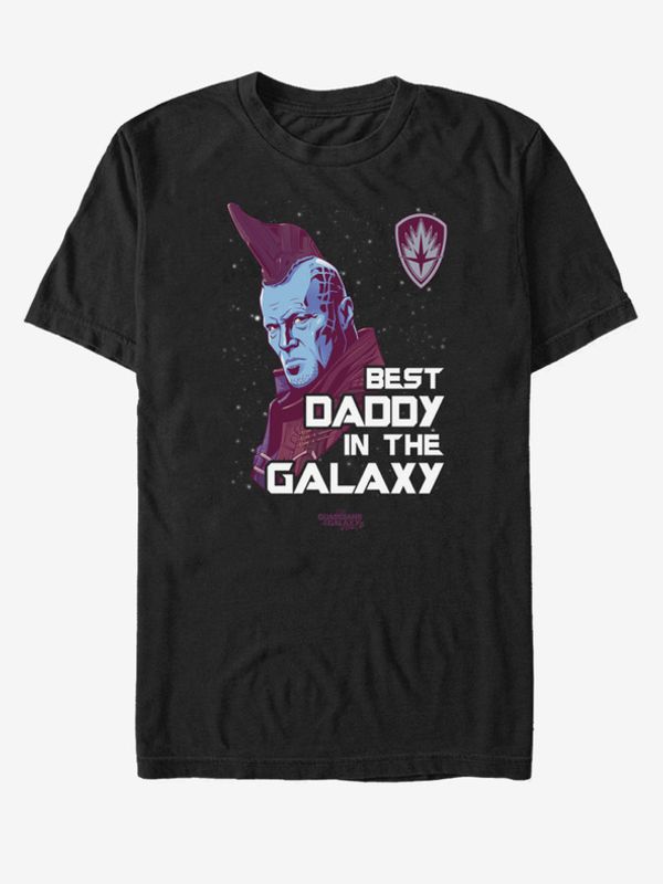 ZOOT.Fan ZOOT.Fan Marvel Best Daddy In The Galaxy Yondu Strážci Galaxie Majica crna