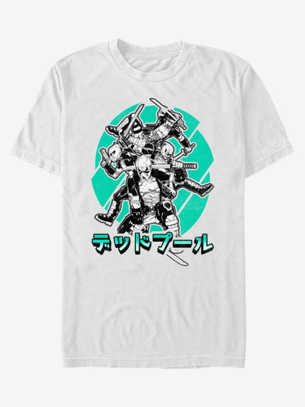 ZOOT.Fan ZOOT.Fan Marvel Deddopu-ru Majica bijela