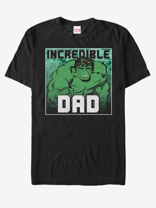 ZOOT.Fan ZOOT.Fan Marvel Incredible Dad Majica crna